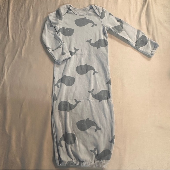 Simple Joys by Carter's - Gray Whale Kids Sleep Sack/gown - Picture 1 of 4
